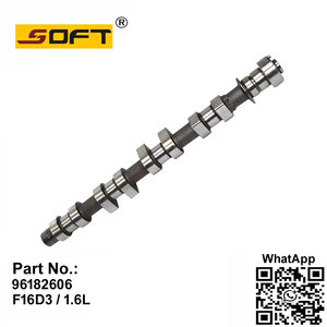 Engine Camshaft 96182606 Daewoo ​Chevrolet F16D3 Aveo Cruze Lacetti Optra Nubira Lanos 1.6L