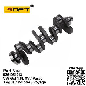Crankshaft VW Gol 1.6L / Parati / Logus / Pointer / Voyage 0261051013