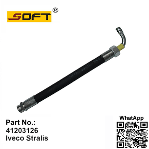 Power Steering Hose L=350mm 41203126 For Iveco Stralis