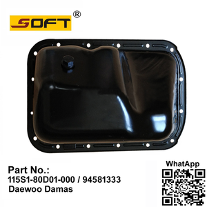 OIL PAN SET 115S1-80D01-000 / 94581333 Chevrolet / Daewoo Damas Labo