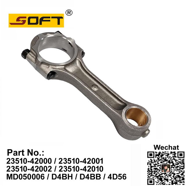 Connecting Rod 23510-42000 / 23510-42001 / 23510-42002 / 23510-42010 / MD050006 / D4BH / D4BB / 4D56 2.5 MITSUBISHI L200 L300 Hyundai H100 H1