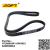 V-Ribbed Belt 117206842R / 6PK1822 / 8200598964 For Renault Largus / Logan / K7M / K7J / K4M
