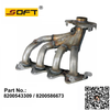 Exhaust Manifold 8200543309 / 8200586673 For Renault Largus / Megane / K4M / K4J
