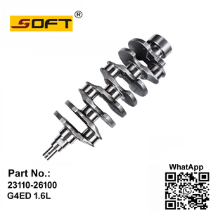 Engine Crankshaft 23110-26100 Hyundai Elantra Accent Matrix 1.6L G4ED