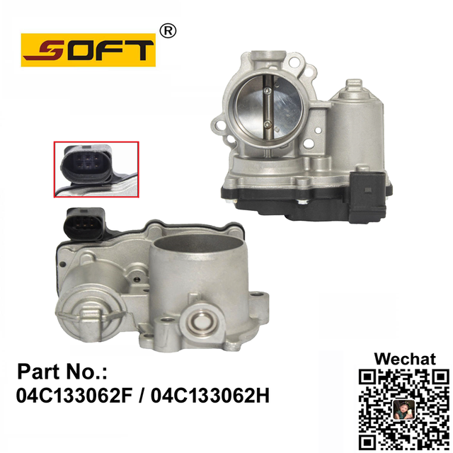 Throttle Valve Control Element 6PIN 04C133062F / 04C133062H For Volkswagen FOX 1.0L 3Cyl. 12V 