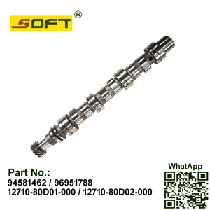 Engine Camshaft 94581462 / 96951788 / 12710-80D01-000 / 12710-80D02-000 Daewoo Damas 0.8L