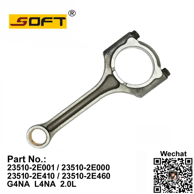 Connecting Rod 23510-2E001 / 23510-2E000 / 23510-2E410 / 23510-2E460 Hyundai Elantra Tucson / Kia Soul Forte G4NA L4NA 2.0L
