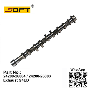 Engine Exhaust Camshaft 24200-26004 / 24200-26003 Hyundai Accent 1999-2006 G4ED 1.6L