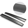 Carbon Fiber Texture Interior Instrument Panel Vent Cover Front Instrument Panel Trim Tesla Model 3 Y Accessories