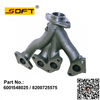 Exhaust Manifold 6001548025 / 8200725575 For Renault Largus / Logan / K7M / K7J