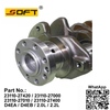Engine Crankshaft 23110-27420 / 23110-27000 / 23110-27010 / 23110-27400 Hyundai Tucson SantaFe Sonata D4EA D4EB 2.0L 2.2L
