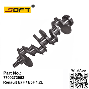 Engine Crankshaft 7700273952 Renault 291 Clio Kangoo E7F / E5F 1.2L 