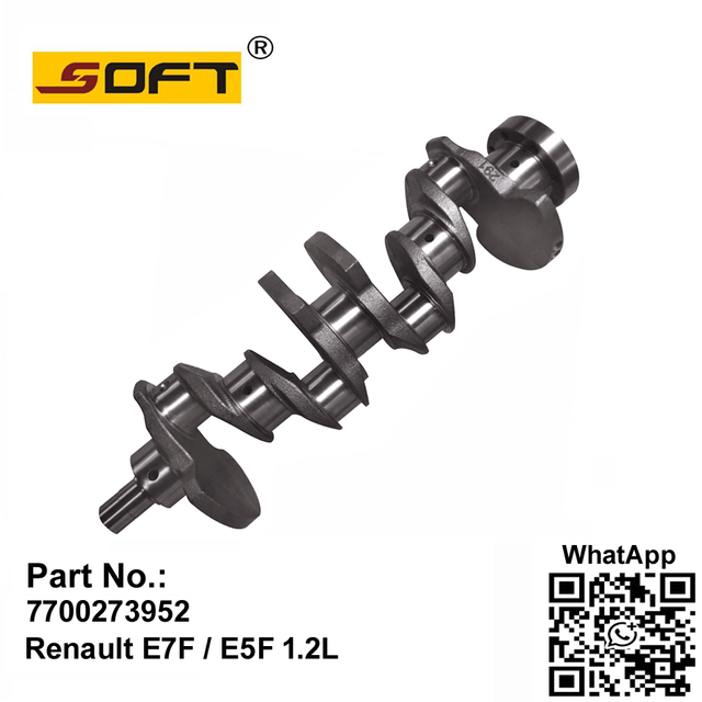 Engine Crankshaft 7700273952 Renault 291 Clio Kangoo E7F / E5F 1.2L 
