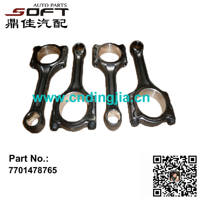 Connecting Rod 7701478765 For Renault Largus / Clio / Kangoo / K4M / K4J