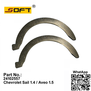 Crankshaft Thrust Bearing​ +0.25mm 24102557 Chevrolet Sail 1.4