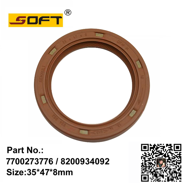 Oil Seal - Crankshaft 35*47*8mm 7700273776 / 8200934092 For Renault Largus / Clio / Kangoo / Megane