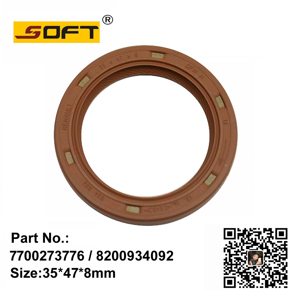 Oil Seal - Crankshaft 35*47*8mm 7700273776 / 8200934092 For Renault Largus / Clio / Kangoo / Megane