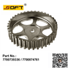 Auto Timing Belt Pulley 7700739336 / 7700874761 For Renault Largus / Logan / K7M / K7J