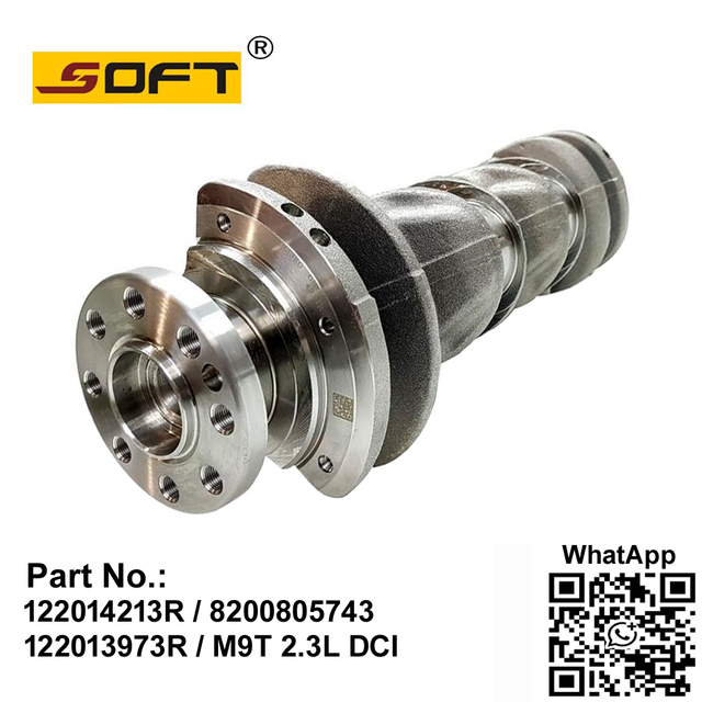 Engine Crankshaft 122014213R / 8200805743 / 122013973R Renault Alaskan MasterIII Nissan NV400 Opel Movano B M9T 2.3L DCI