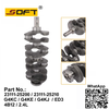 Engine Crankshaft 23111-25200 / 23111-25210 Hyundai Sonata Santafe Kia Tucson Optima 2.4L G4KC G4KE G4KJ ED3 4B12
