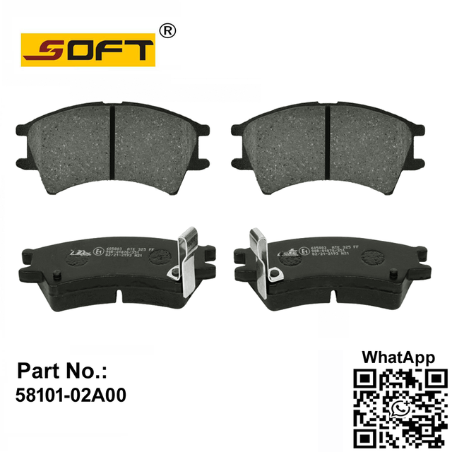 Brake Pad Set 58101-02A00 Hyundai Atos 