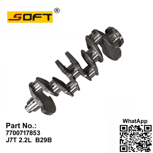 Engine Crankshaft 770071785 Renault R21 R25 Safrane Master1 Trafic Espace I / II J7T 2.2L B29B