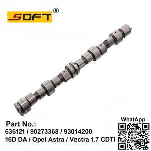 Engine Camshaft 636121 / 90273368 / 93014200 Opel Astra / Vectra 1.7 CDTI -2005 16D DA