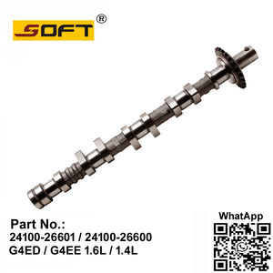 Engine Inlet Camshaft 24100-26601 / 24100-26600 Hyundai Accent 1999-2006 G4ED / G4EE 1.6L / 1.4L