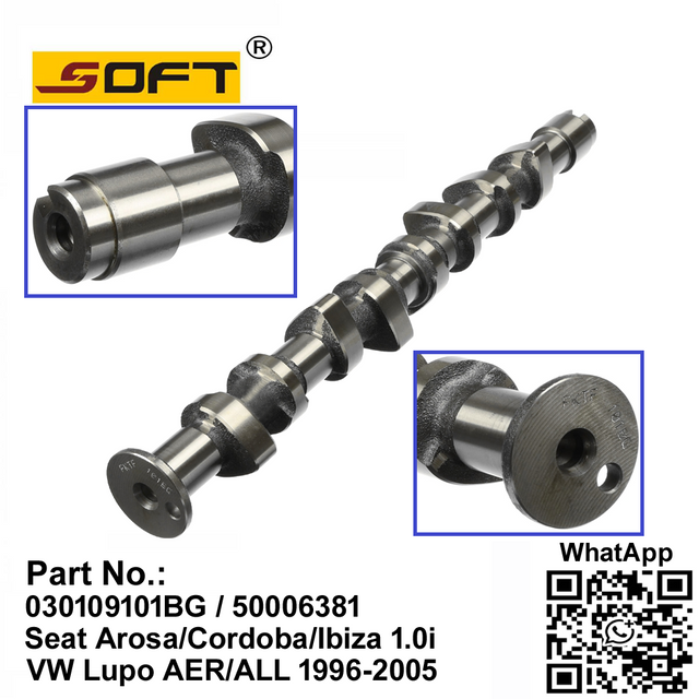 Engine Camshaft 030109101BG / 50006381 VW Lupo / Volkswagen Fox 1.0i Seat Arosa/Cordoba/Ibiza 1.0i AER/ALL 1996-2005