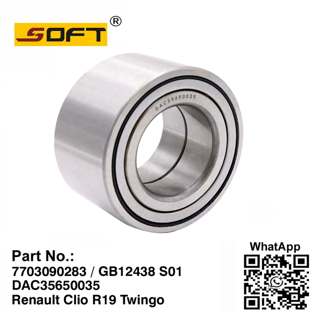 Wheel Bearing 7703090283 / GB12438 S01 / VKBC20006 / FC12033 / BT2B 445620 / DAC35650035 RENAULT CLIO R19 TWINGO