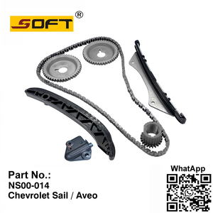 Timing chain kit 24101912-TS / 9025265-G / 9025263-G / 9025260-C / 9025258-S / 9025257-S / NS00-014 Chevrolet Sail 1.4L Aveo