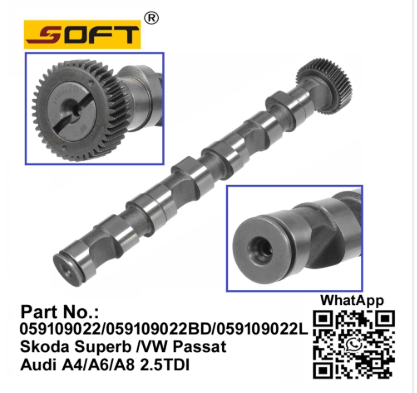 Engine Camshaft 059109022P Skoda Superb