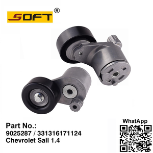 Tensioner Pulley Assy 9025287/ 24106213 / 331316171124 GM Chevrolet Sail 1.4 / Buick Excelle 1.5 