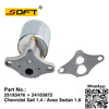 EGR VALVE 25183476 + 24103872 Chevrolet Sail 1.4 / Aveo Sedan 1.6L